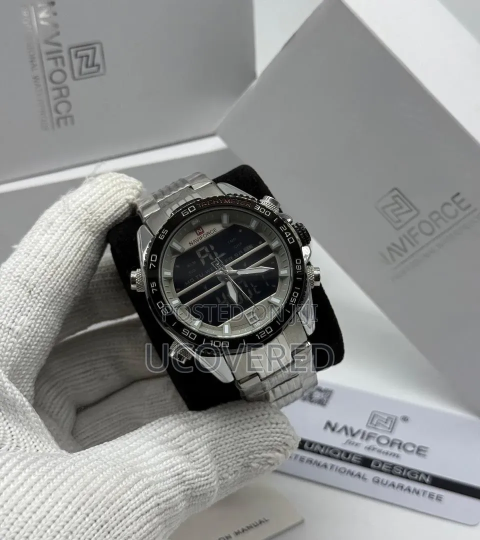 NAVIFORCE NF9170 Men's Analog-Digital Dual Display Watch