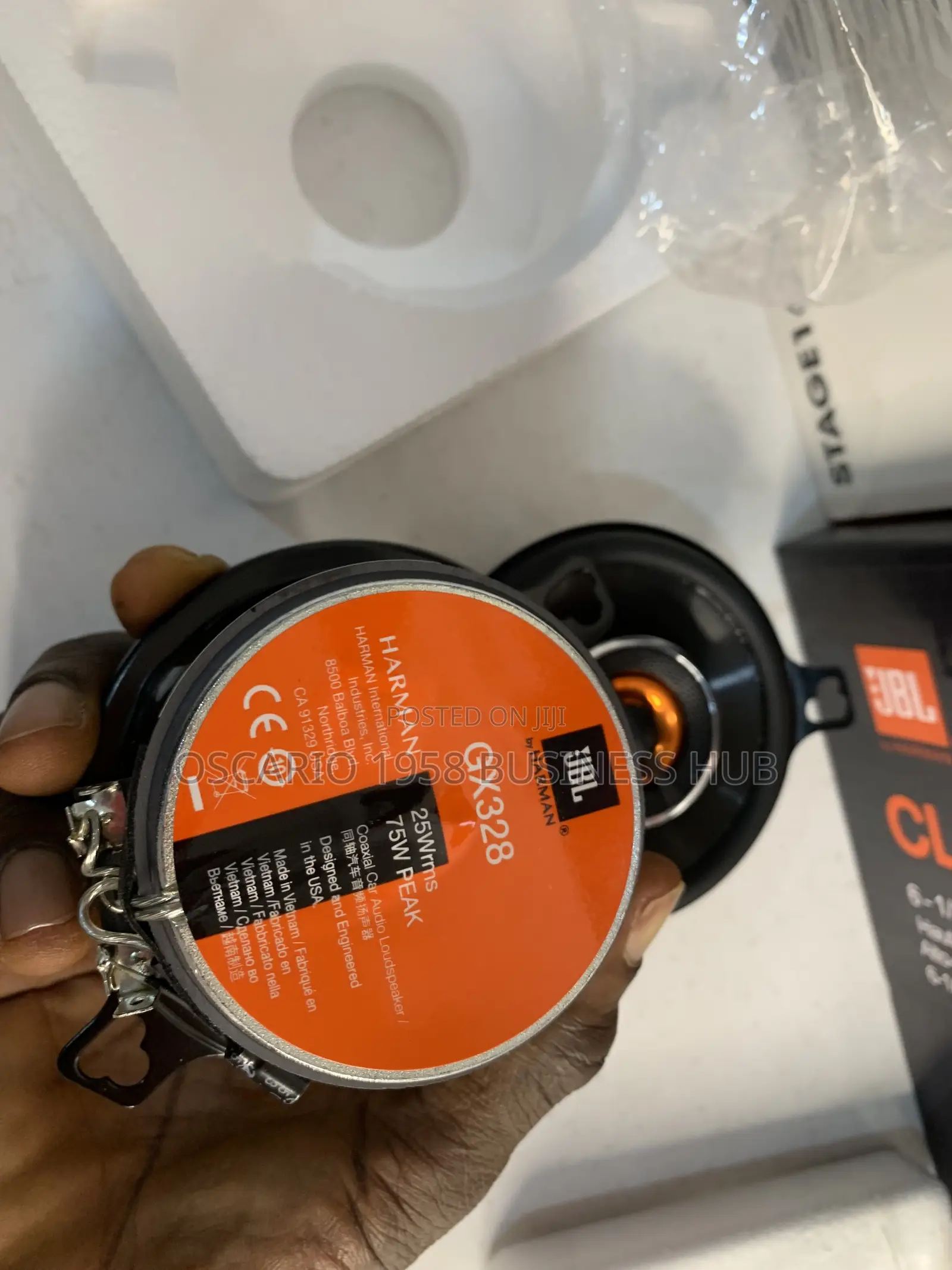 JBL Harnan GX328 3-1/2” Coaxial Car Audio Speaker 