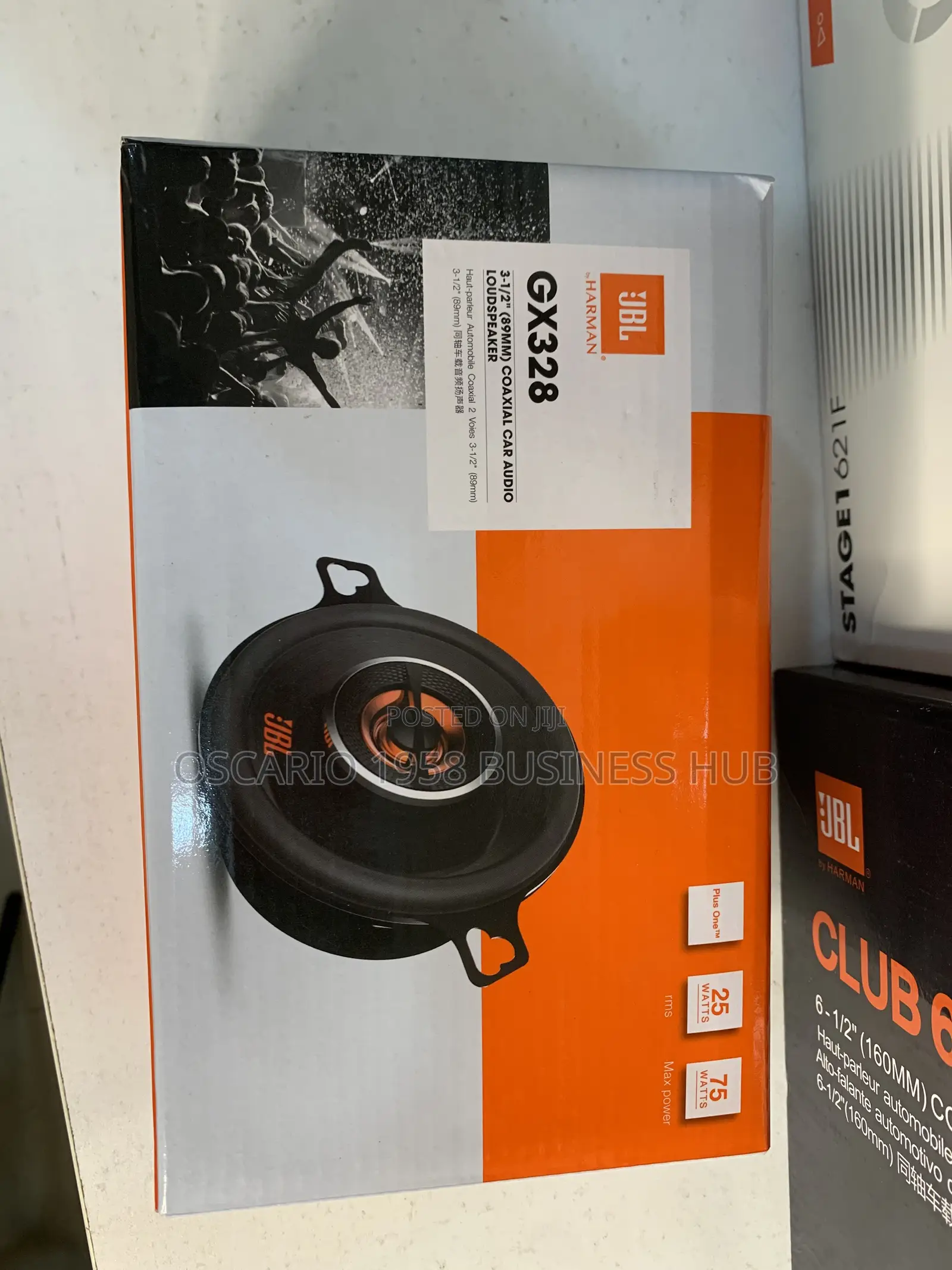 JBL Harnan GX328 3-1/2” Coaxial Car Audio Speaker 
