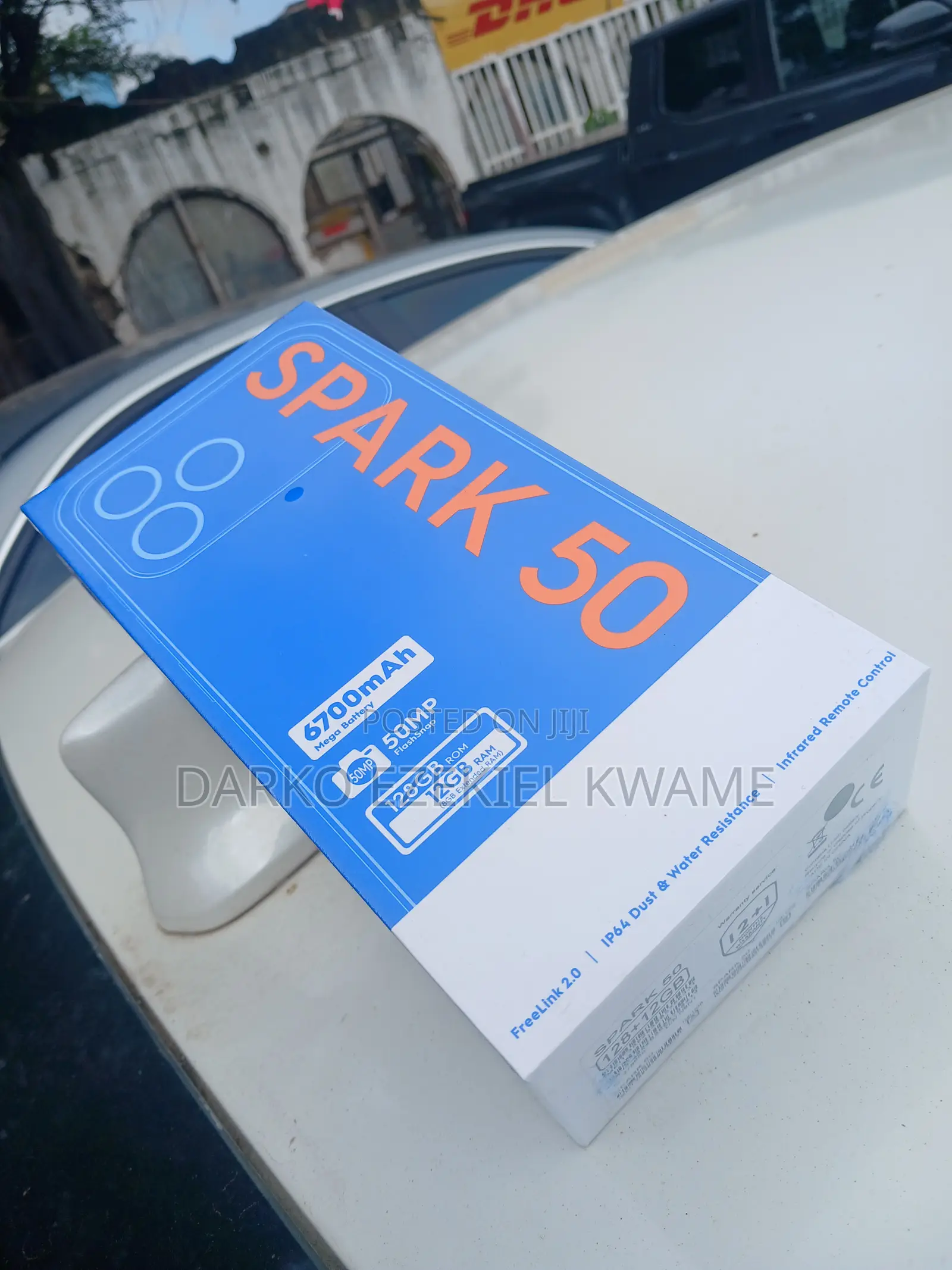 New Tecno Spark 50 128 GB Gray