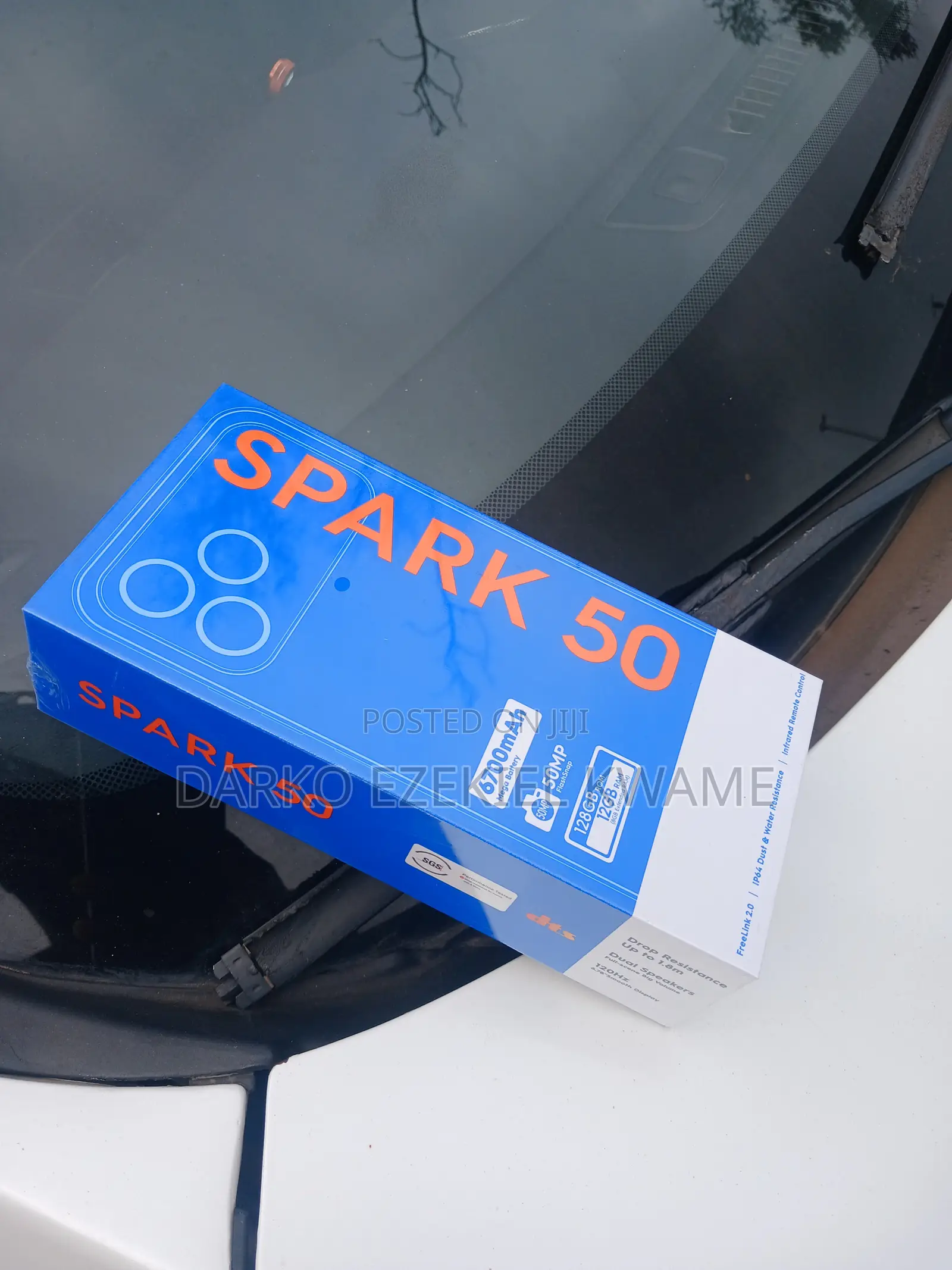 New Tecno Spark 50 128 GB Gray