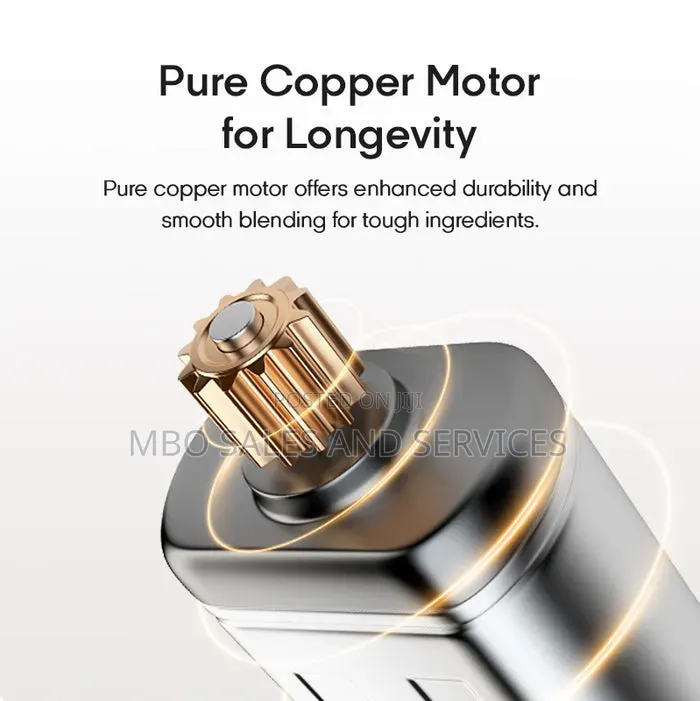 Unbreakable Crusher Blender - Power to Blend All (Pure Copper Motor)