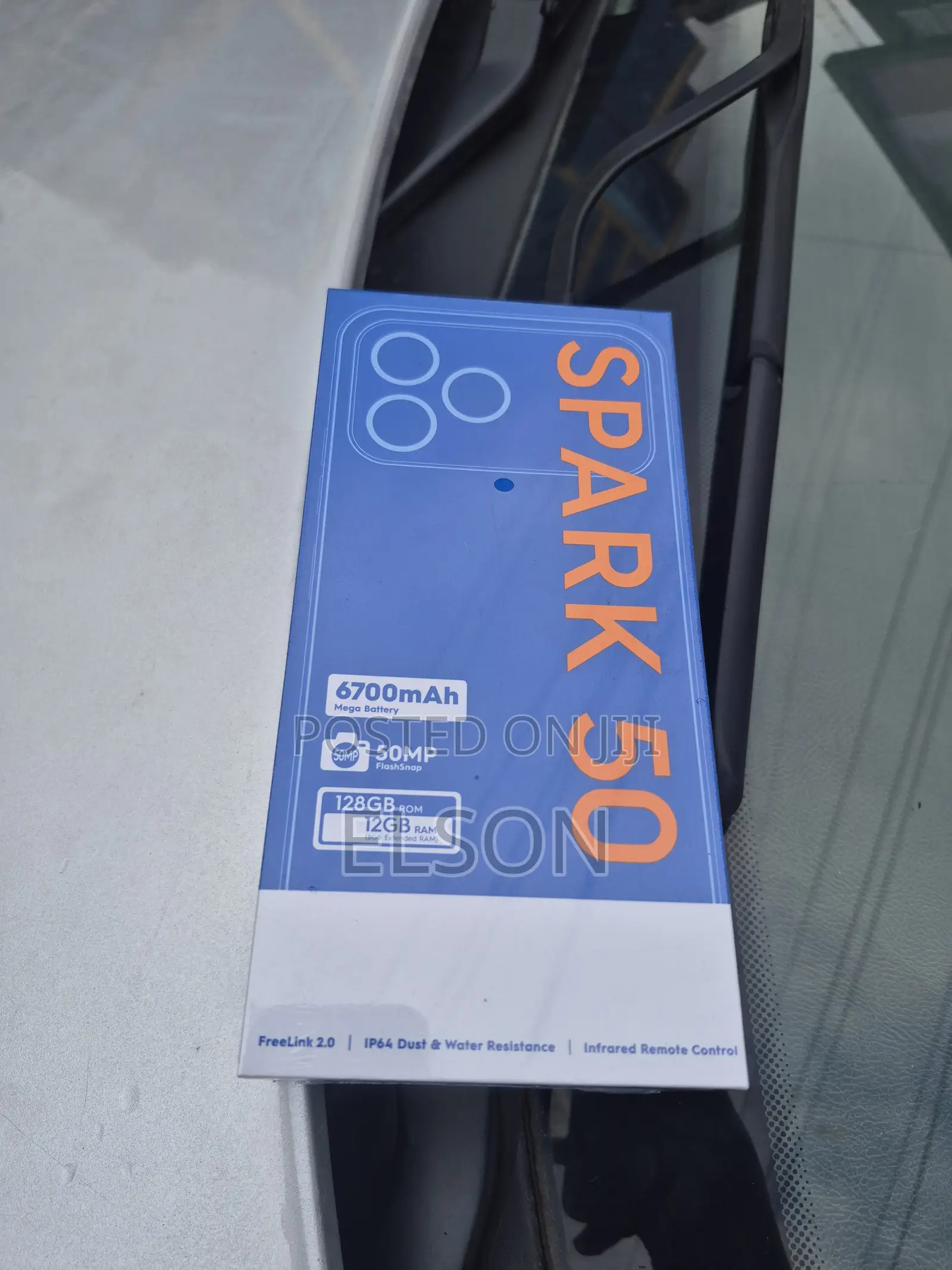 New Tecno Spark 50 128 GB Black
