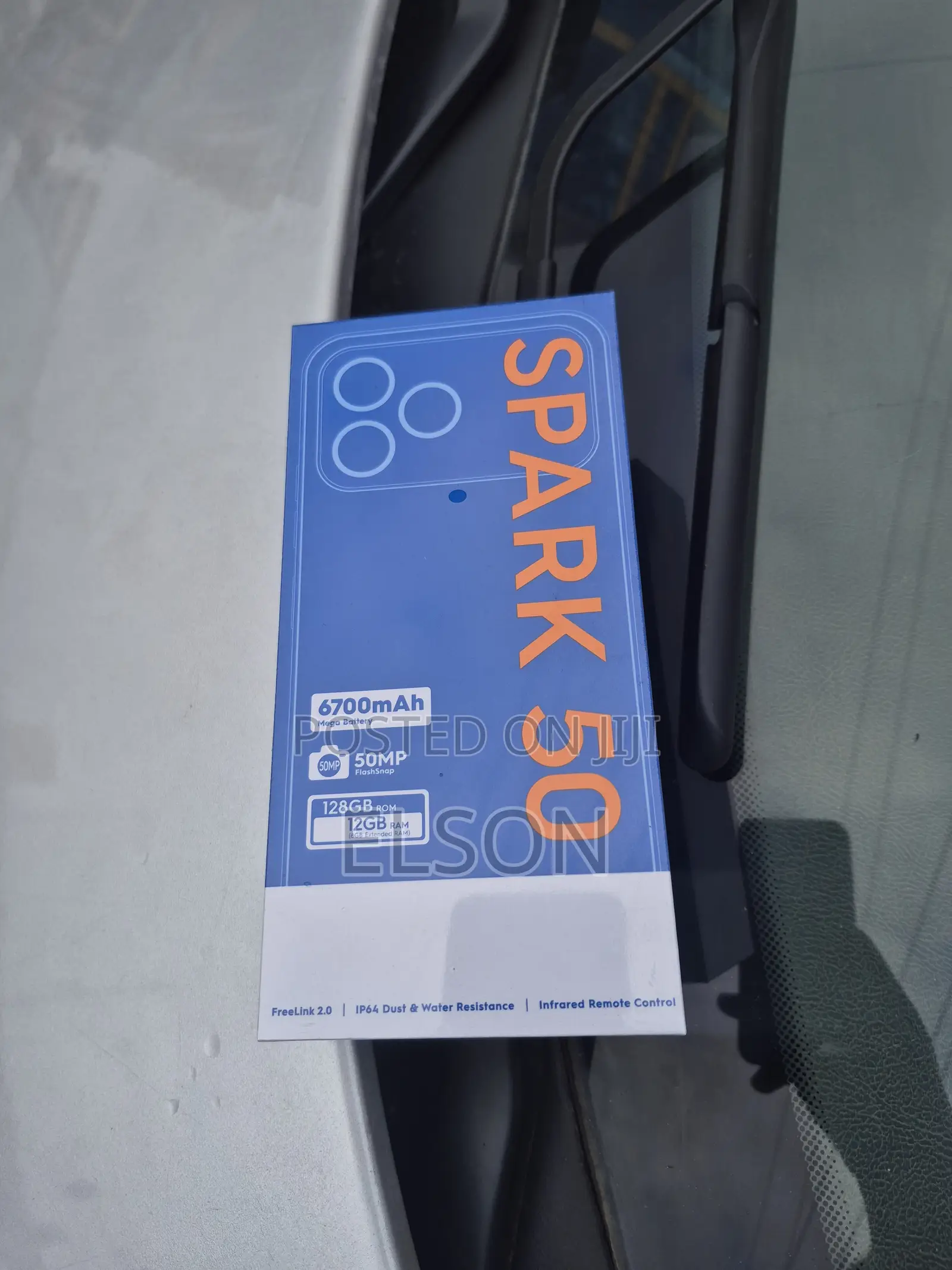 New Tecno Spark 50 128 GB Black