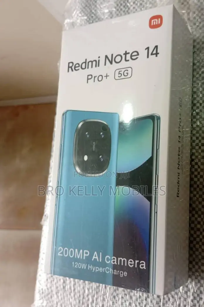 New Xiaomi Redmi Note 14 Pro+ 5G 512 GB Black