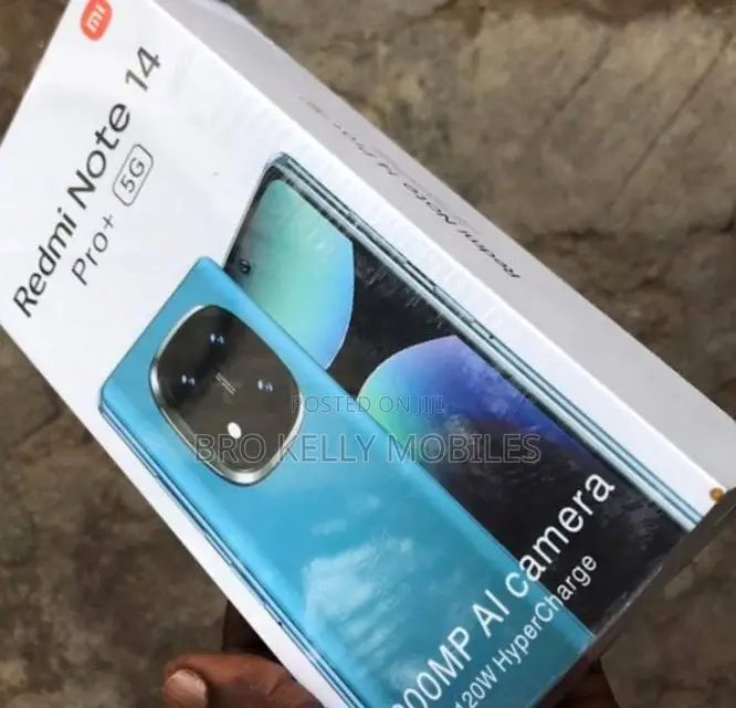 New Xiaomi Redmi Note 14 Pro+ 5G 512 GB Black