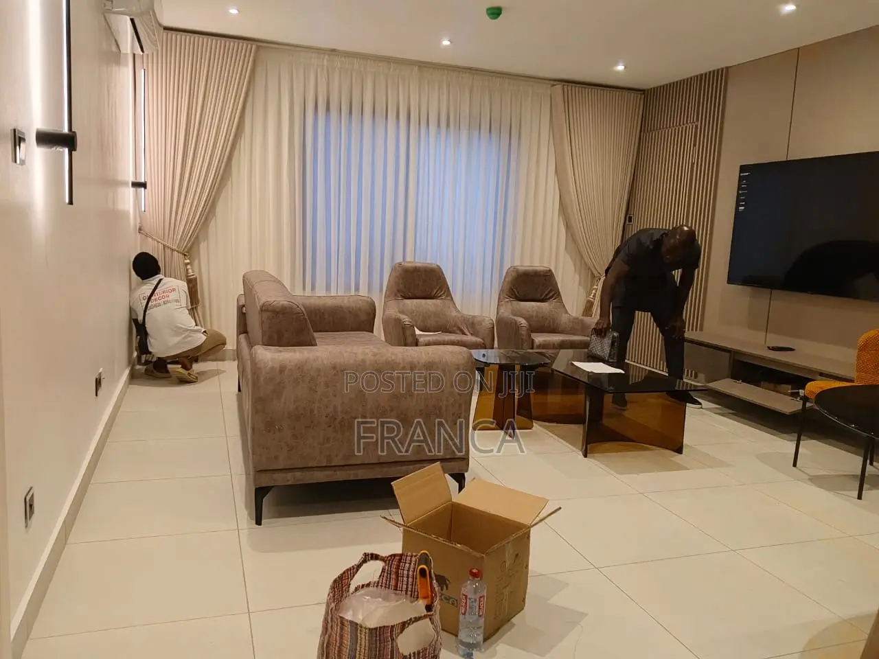 Curtains Fixing, Washing and Fixing It Back and Other Services