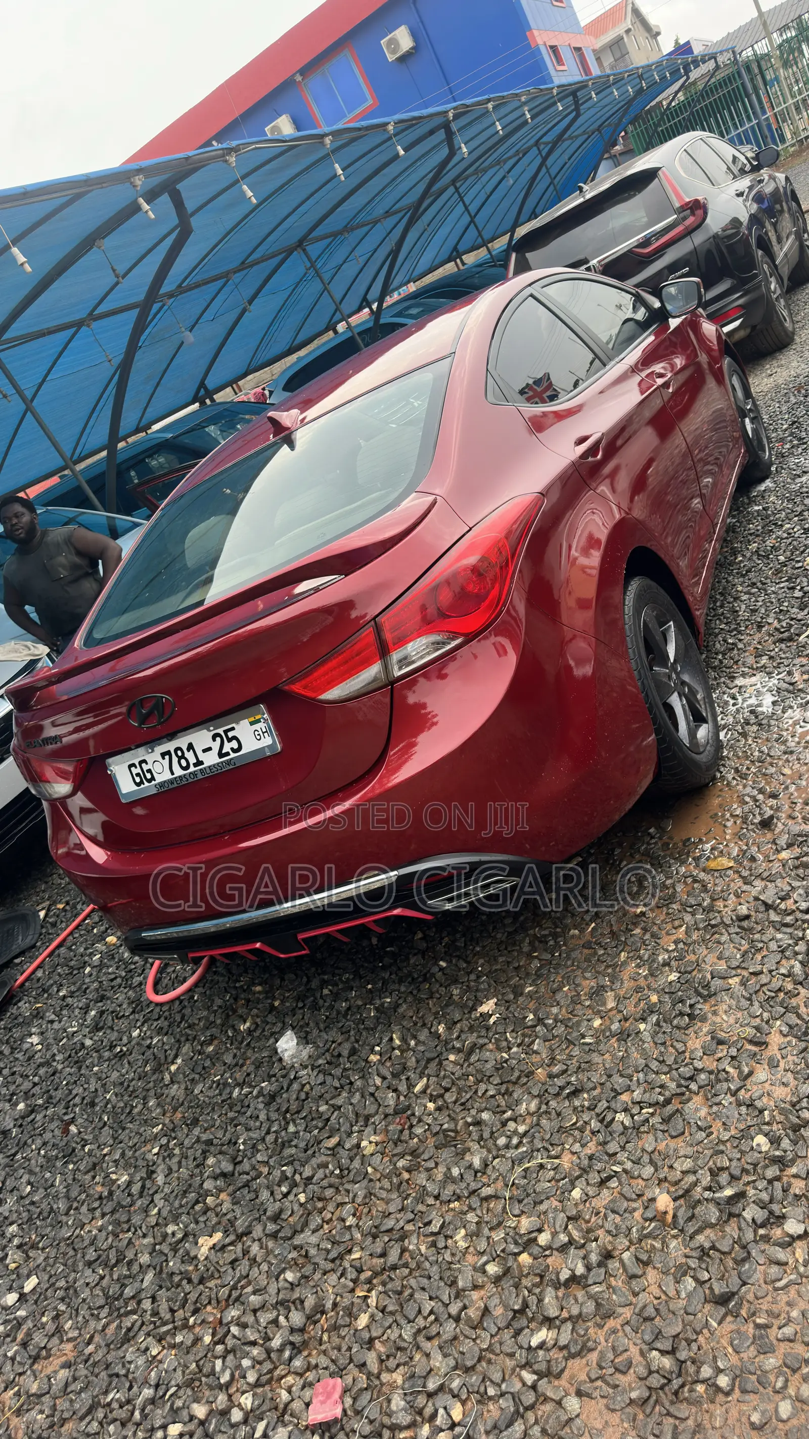 Hyundai Elantra SE 4dr Sedan (1.8L 4cyl 6A) 2014 Red