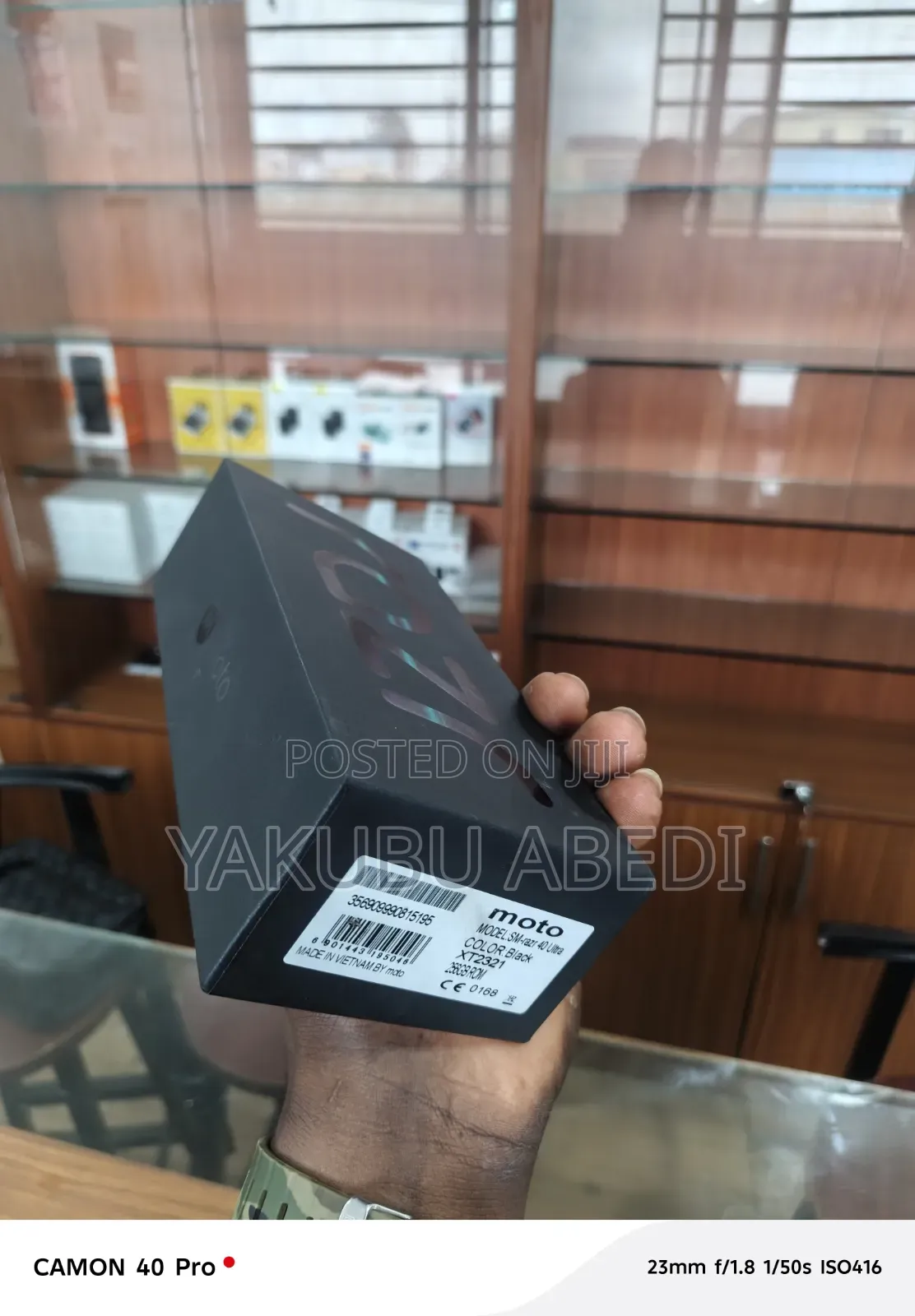 New Motorola Razr 40 Ultra 256 GB Black