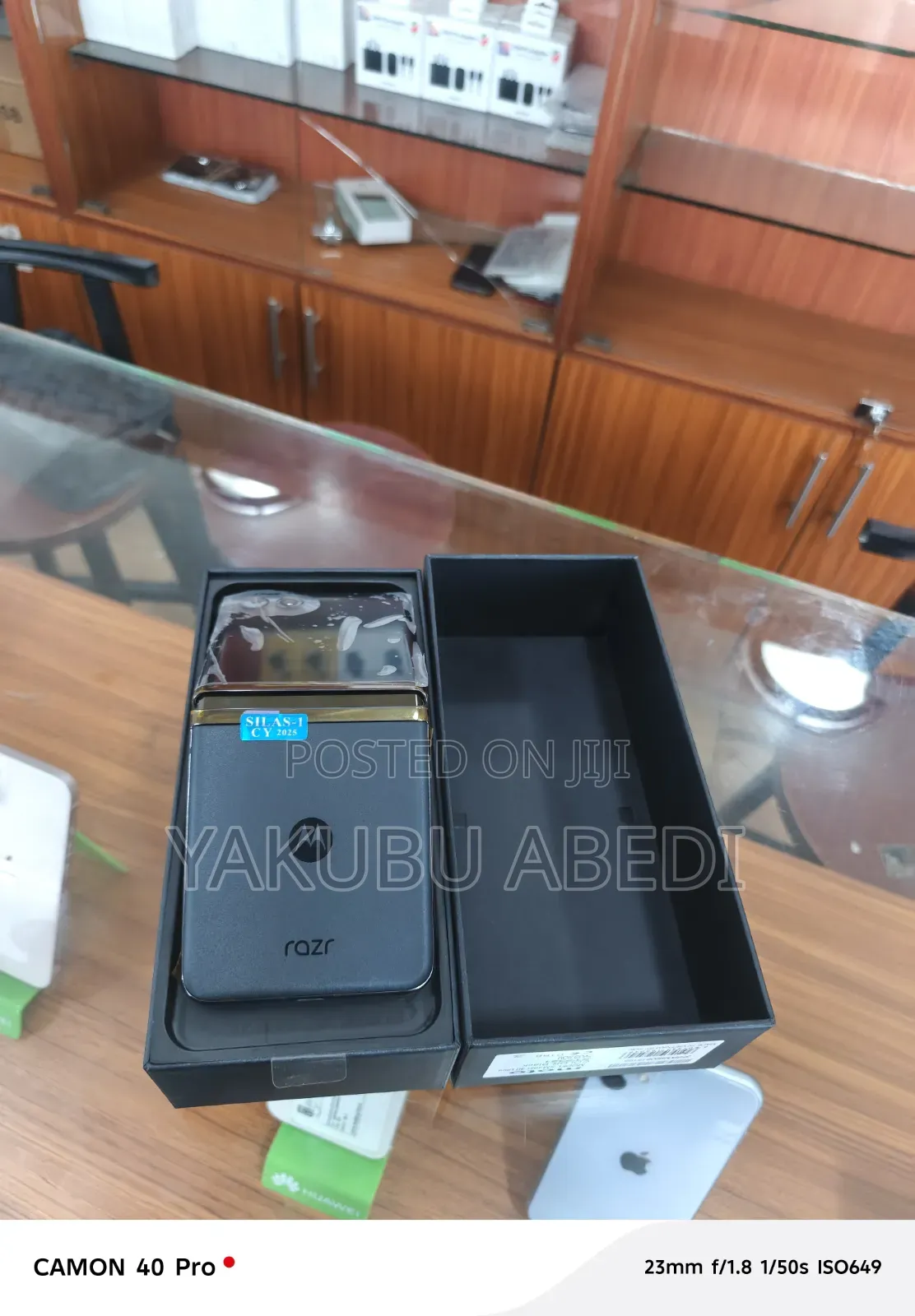 New Motorola Razr 40 Ultra 256 GB Black