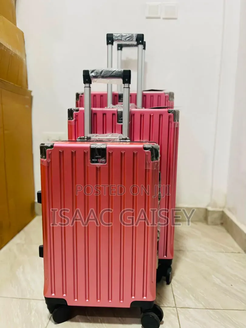 3-Piece Premium Lightweight Aluminum Frame Zipless Luggages