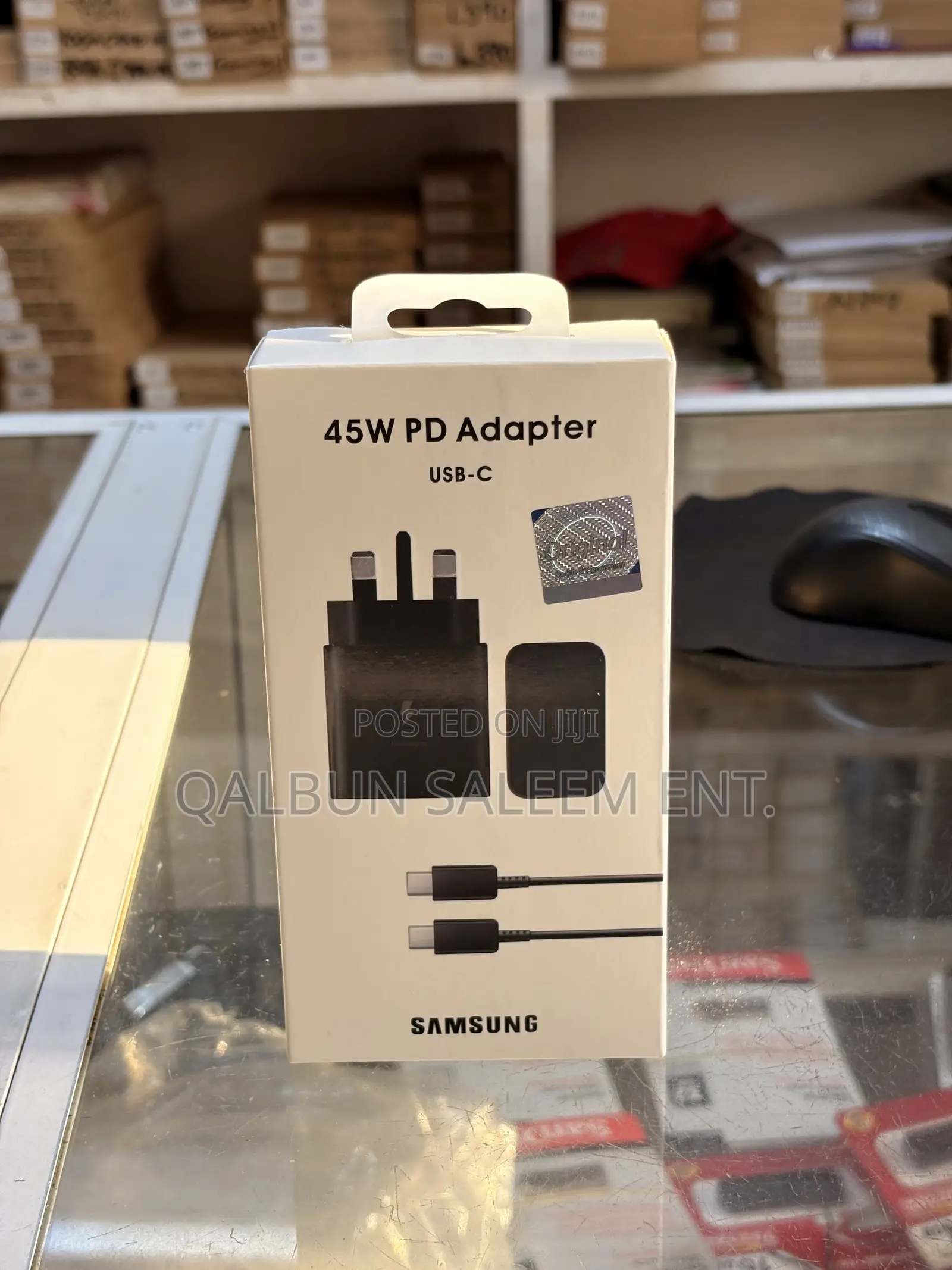 Original Samsung 45W PD Type-C to Type-C Super Fast Complete Charger
