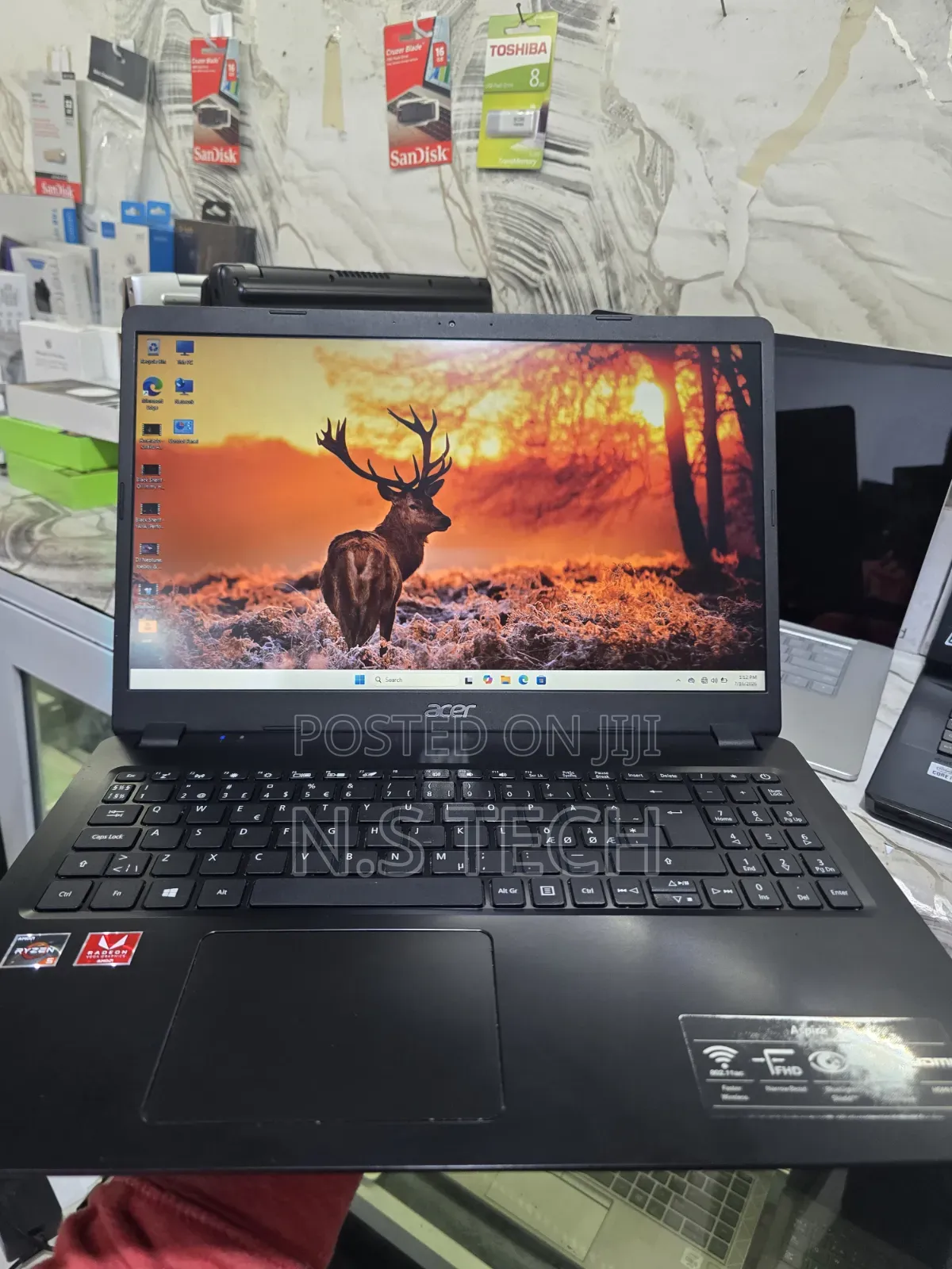 Laptop Acer Aspire A315 31 16GB AMD Ryzen 5 SSD 256GB