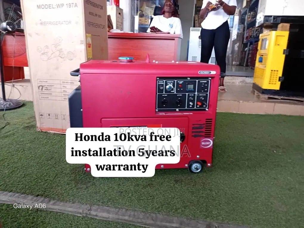Honda 10kVA Diesel Genset Quiet, Reliable Fuel Efficient10kva