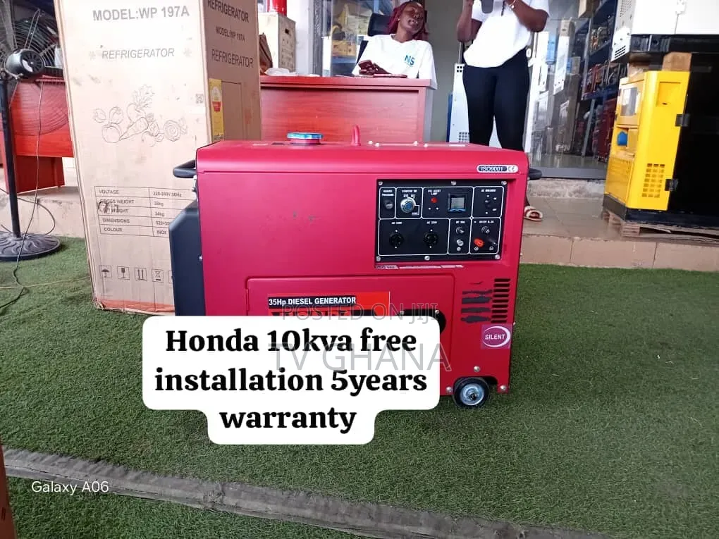 Honda 10kVA Diesel Genset Quiet, Reliable Fuel Efficient10kva