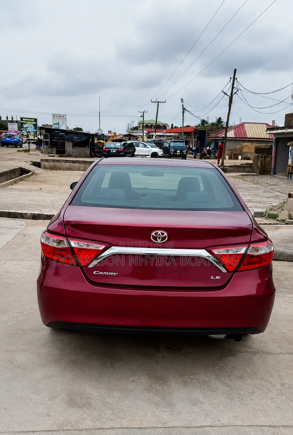 Toyota Camry 2017 Red