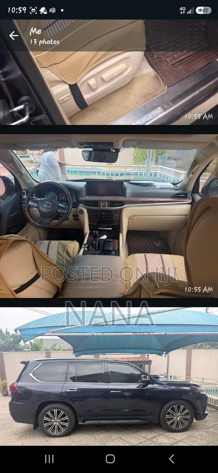 Lexus LX 2019 Blue