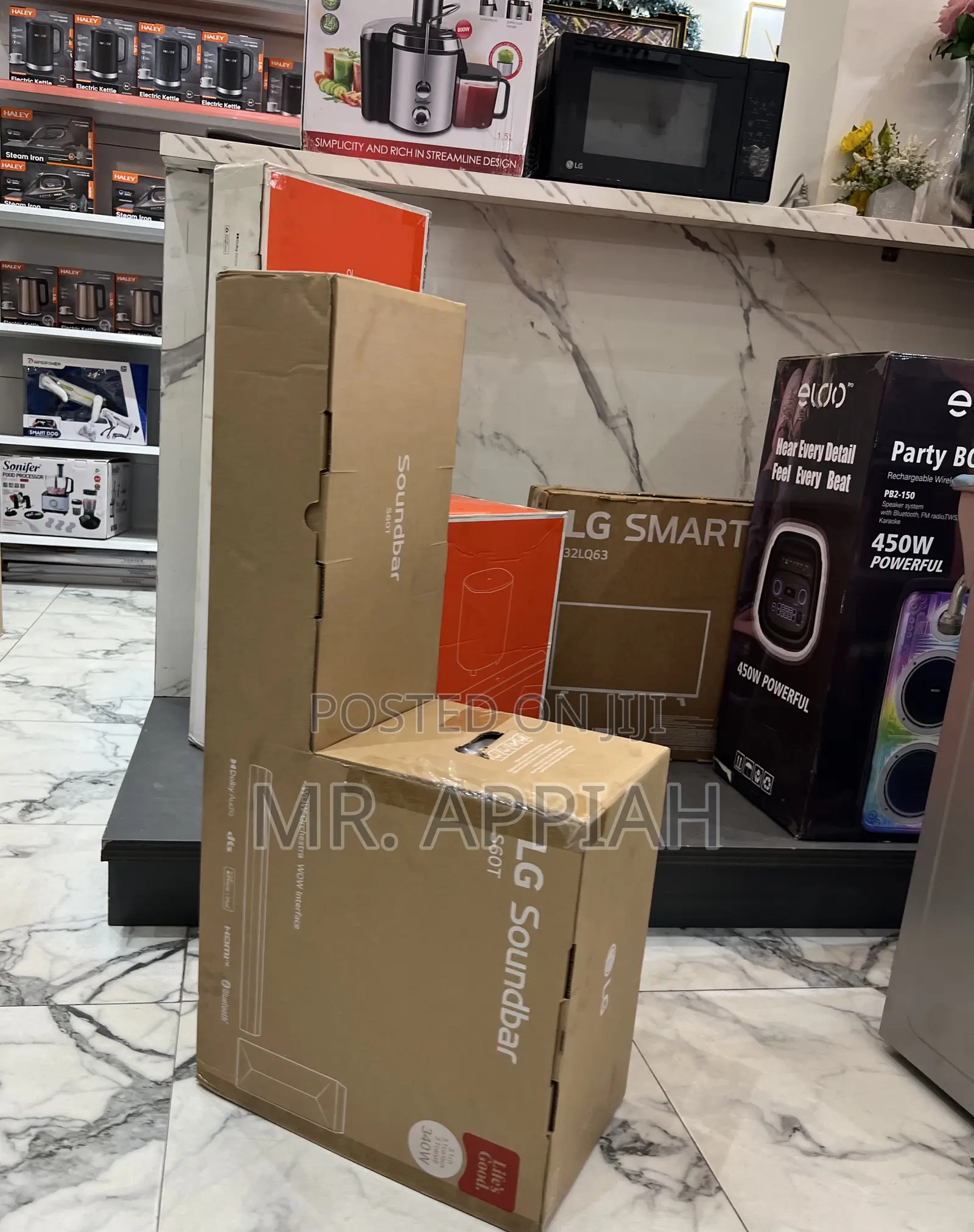 Order Unique LG S60T Wireless Bluetooth Sound Bar(Black) 