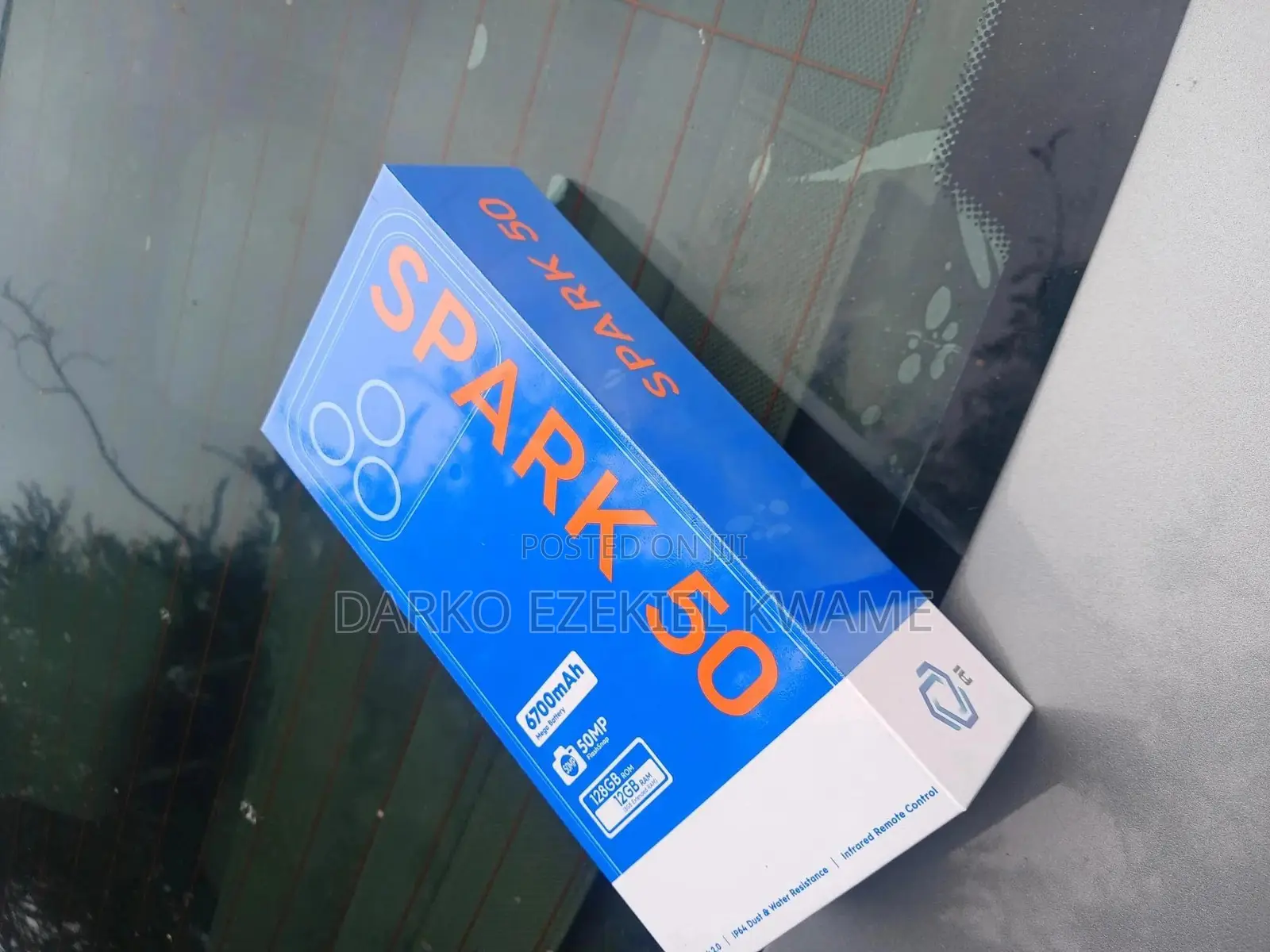 New Tecno Spark 50 128 GB Gray
