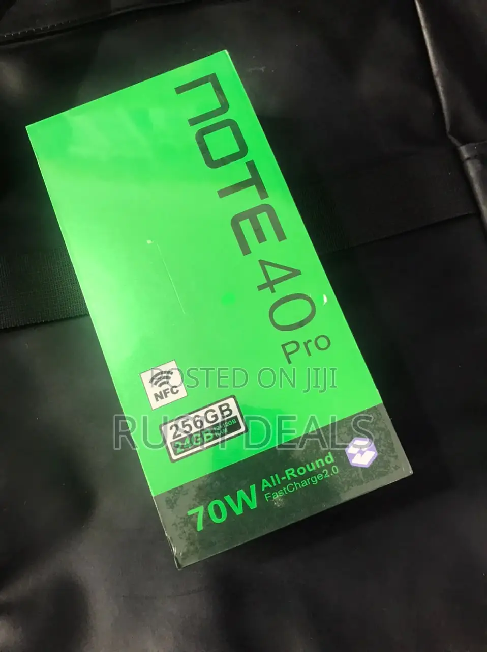 New Infinix Note 40 Pro 5G 256 GB Black