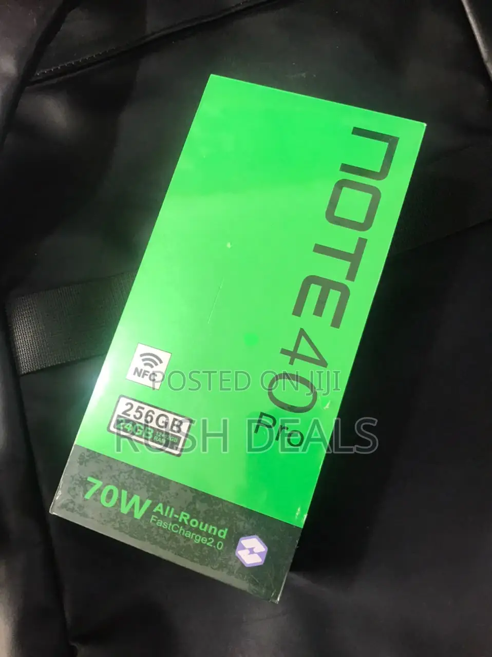 New Infinix Note 40 Pro 5G 256 GB Black