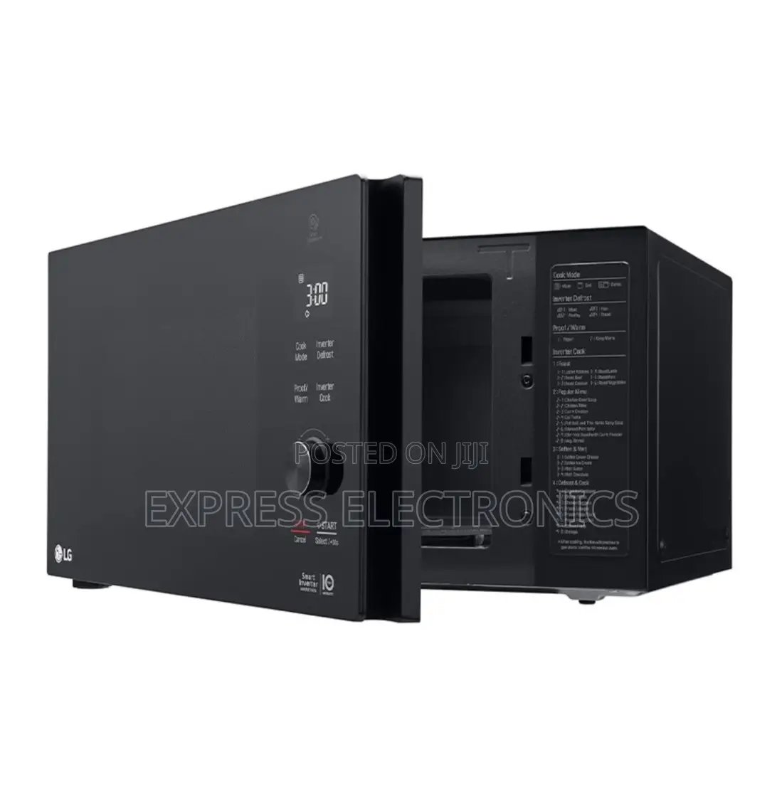 Hot Deals on Microwave 42L, Smart Inverter, Even Heating, Black Color