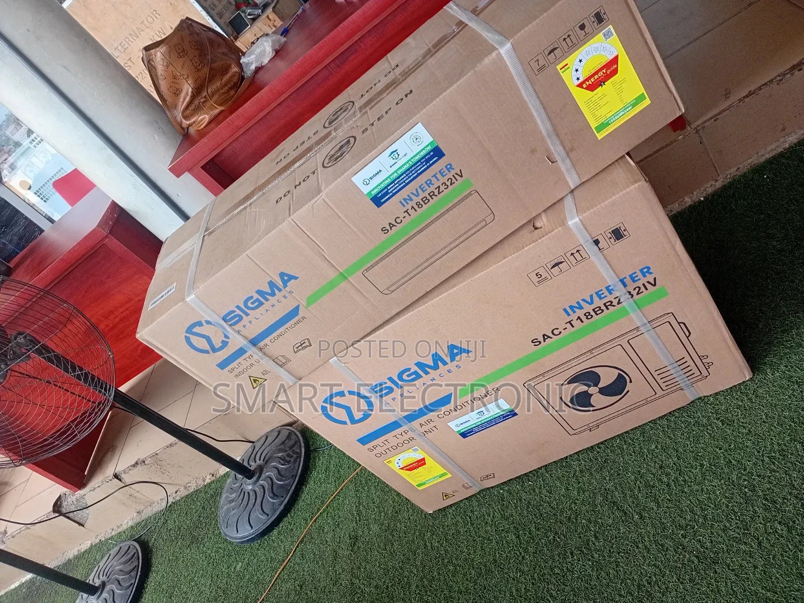 Brand New Sigma 2.0hp Inverter AC Fast Cooling Available