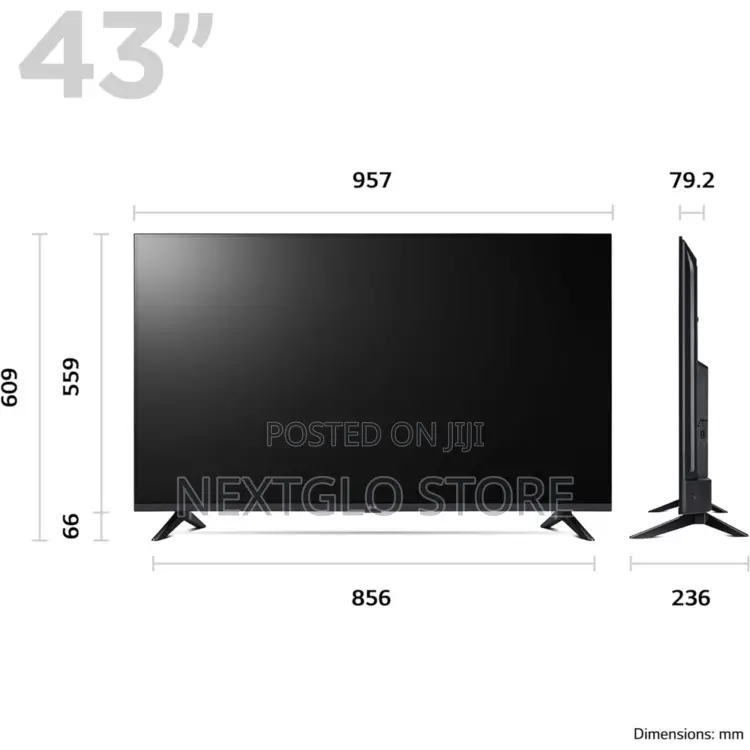 LG Led TV 43" Sat Smart Uhd