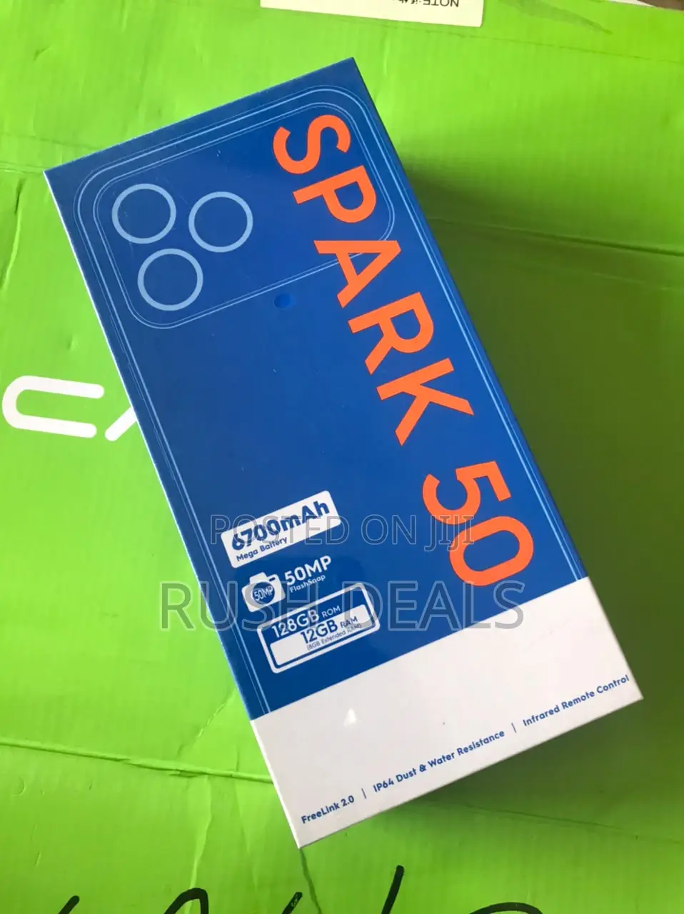 New Tecno Spark 50 128 GB Black