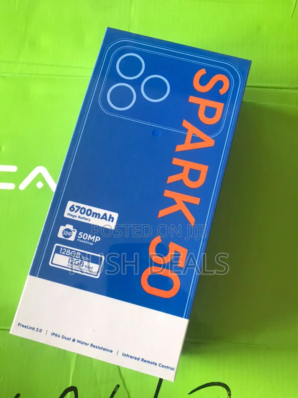 New Tecno Spark 50 128 GB Black