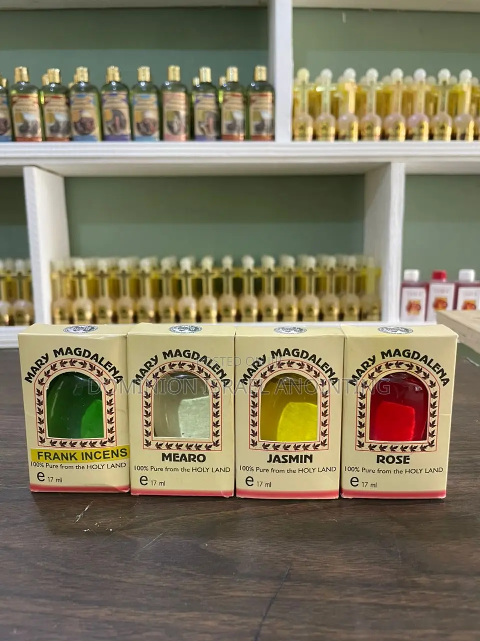 100% Pure Holy Land Essential Oil - Myrrh, Nard,Rose Jasmin