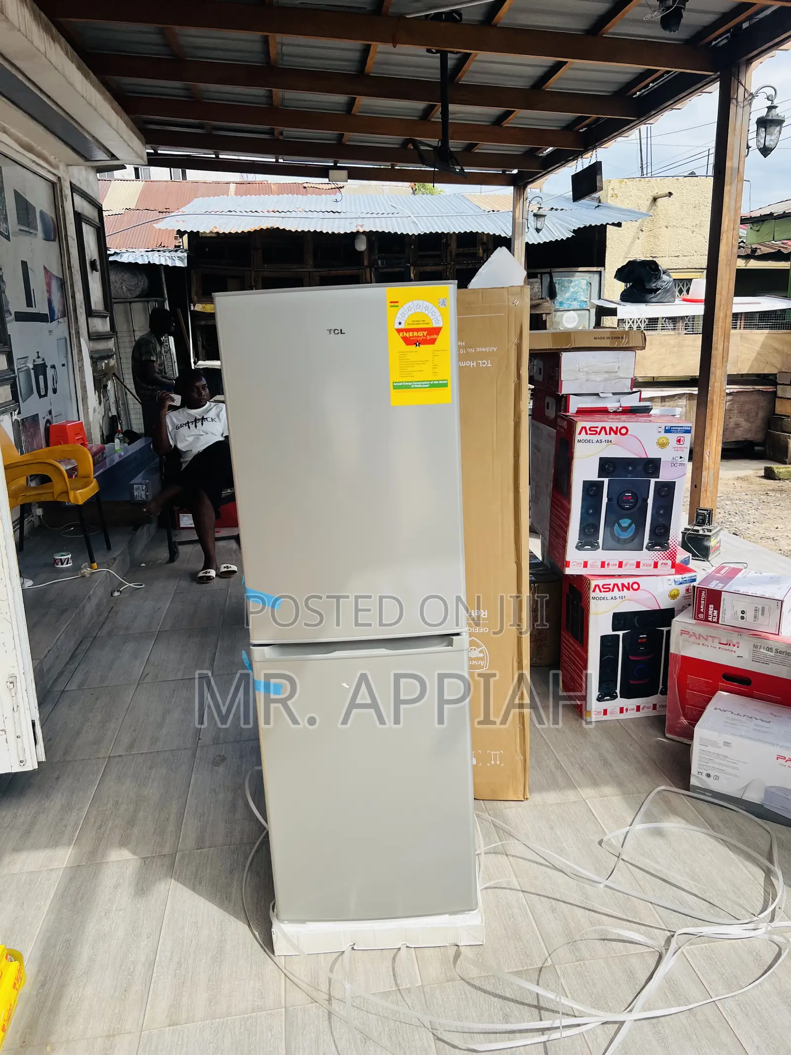 Premium TCL 142Liters Double Door Electric Refrigerator 