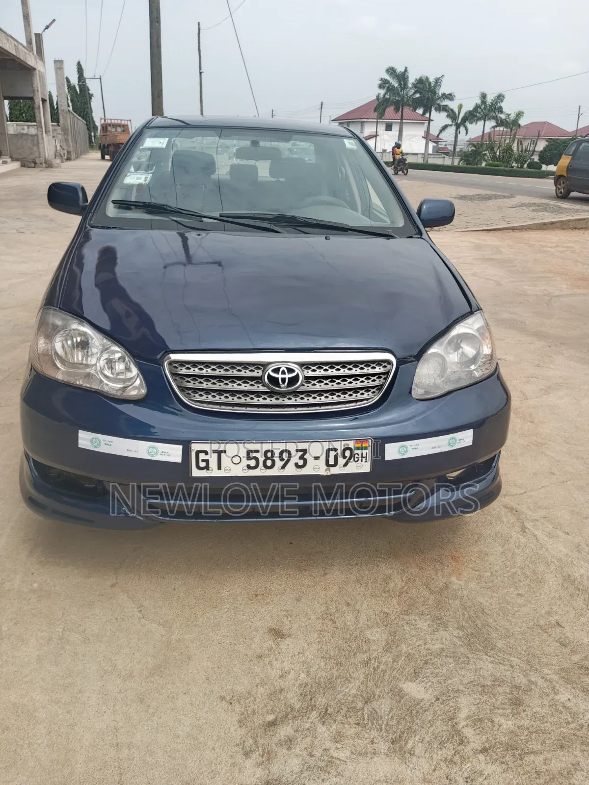 Toyota Corolla 2007 Blue