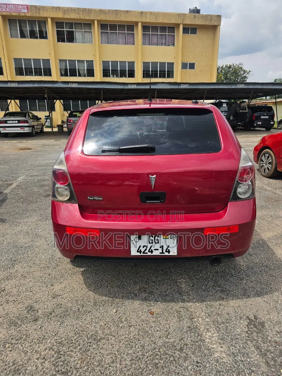 Pontiac Vibe 1.8L 2010 Red