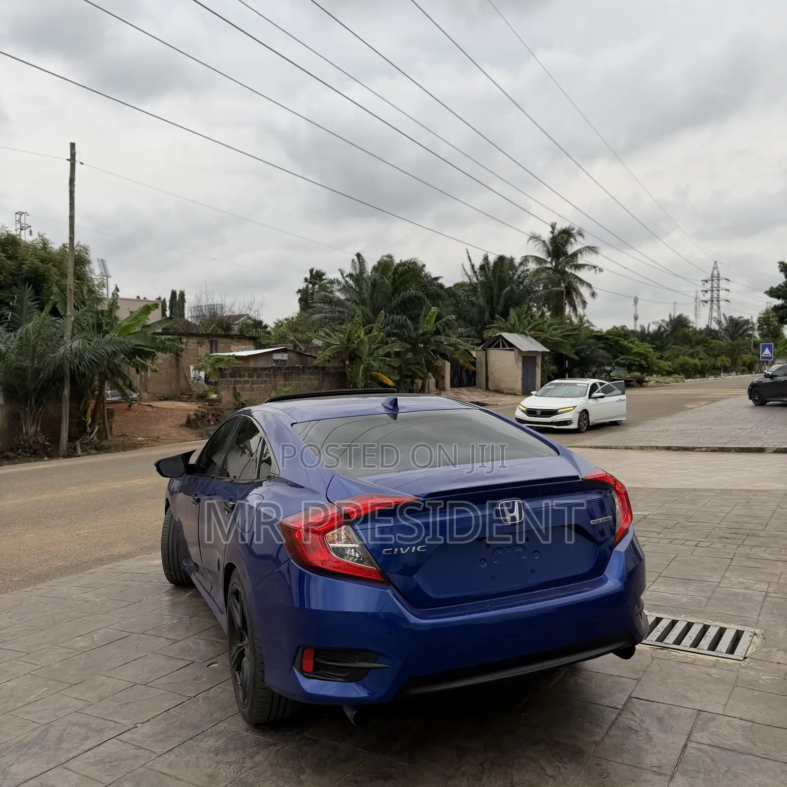 Honda Civic Touring 4dr Sedan (1.5L 4cyl) 2017 Blue