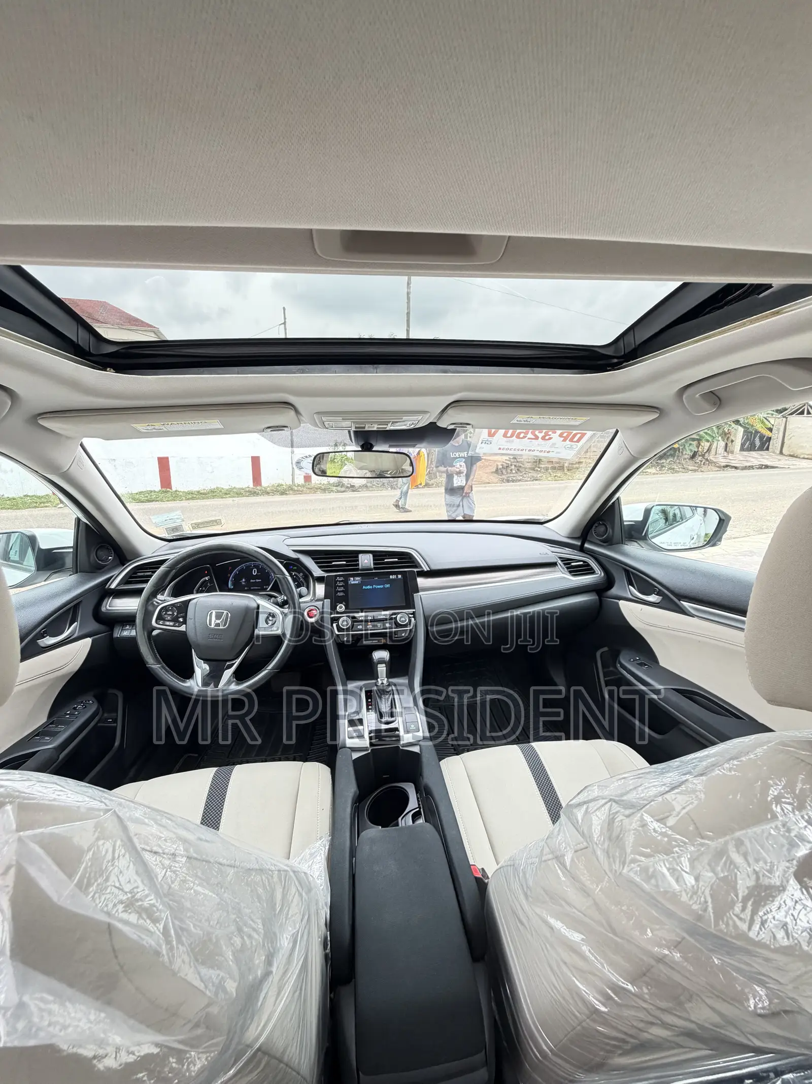 Honda Civic EX Sedan 2019 White