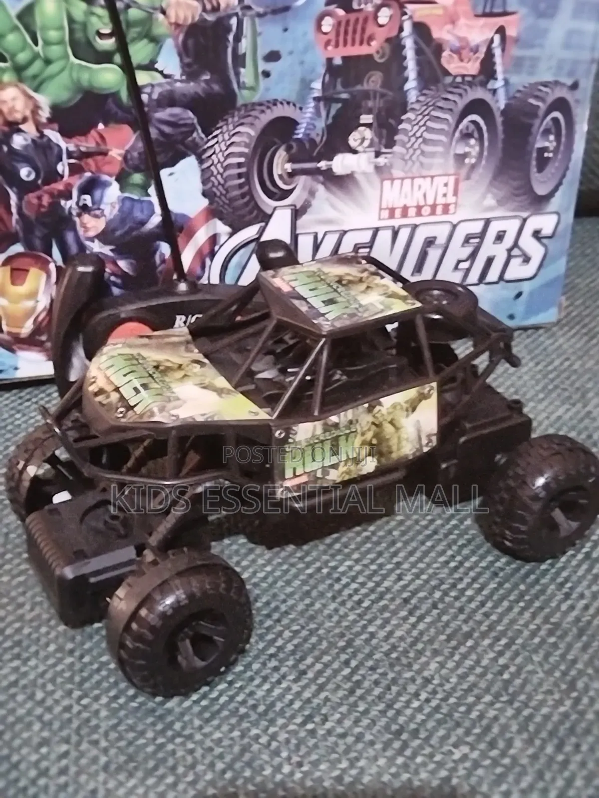 Green Hulk Remote Control Car for Kids