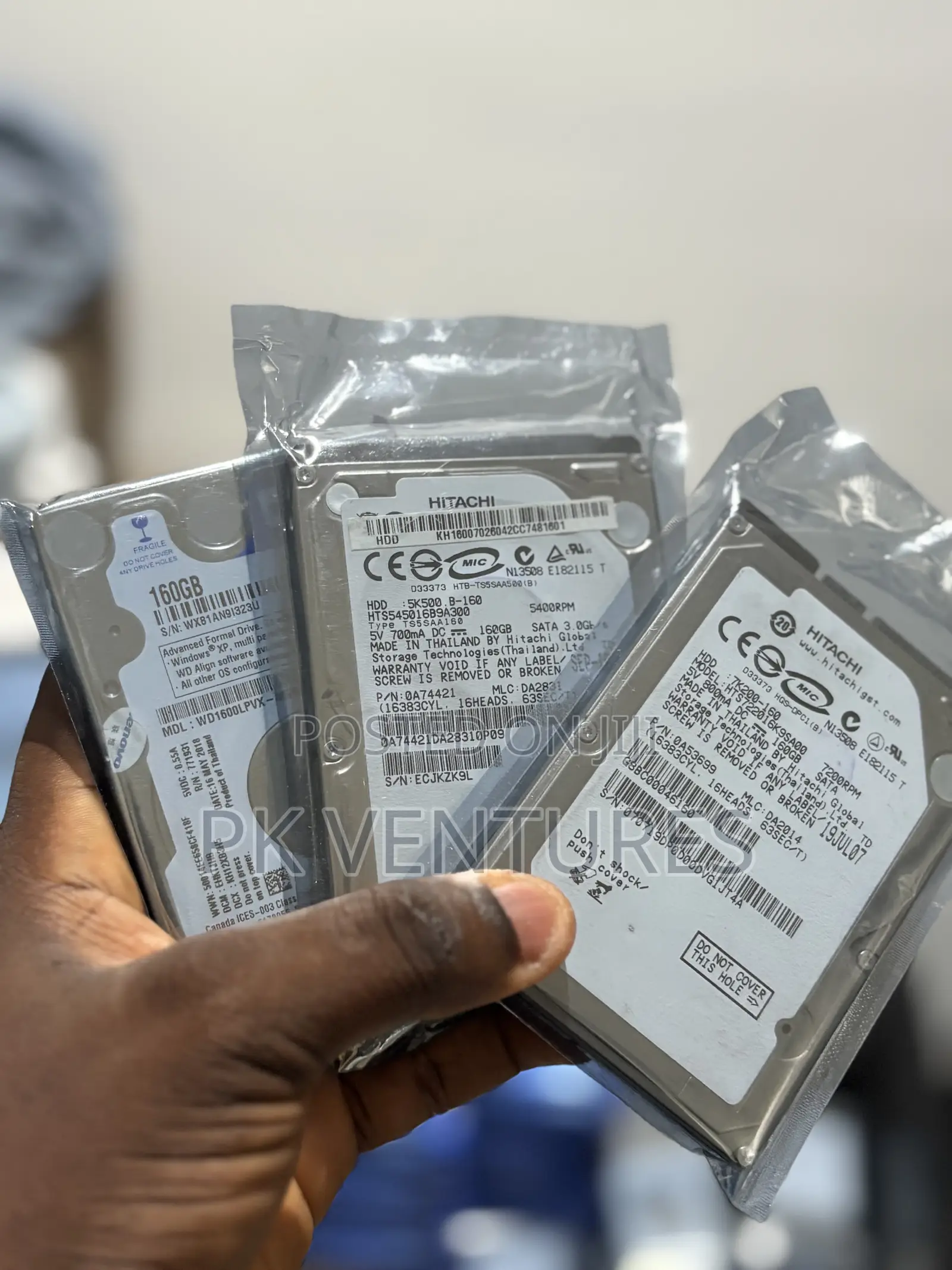 160GB Hard Disk Drive