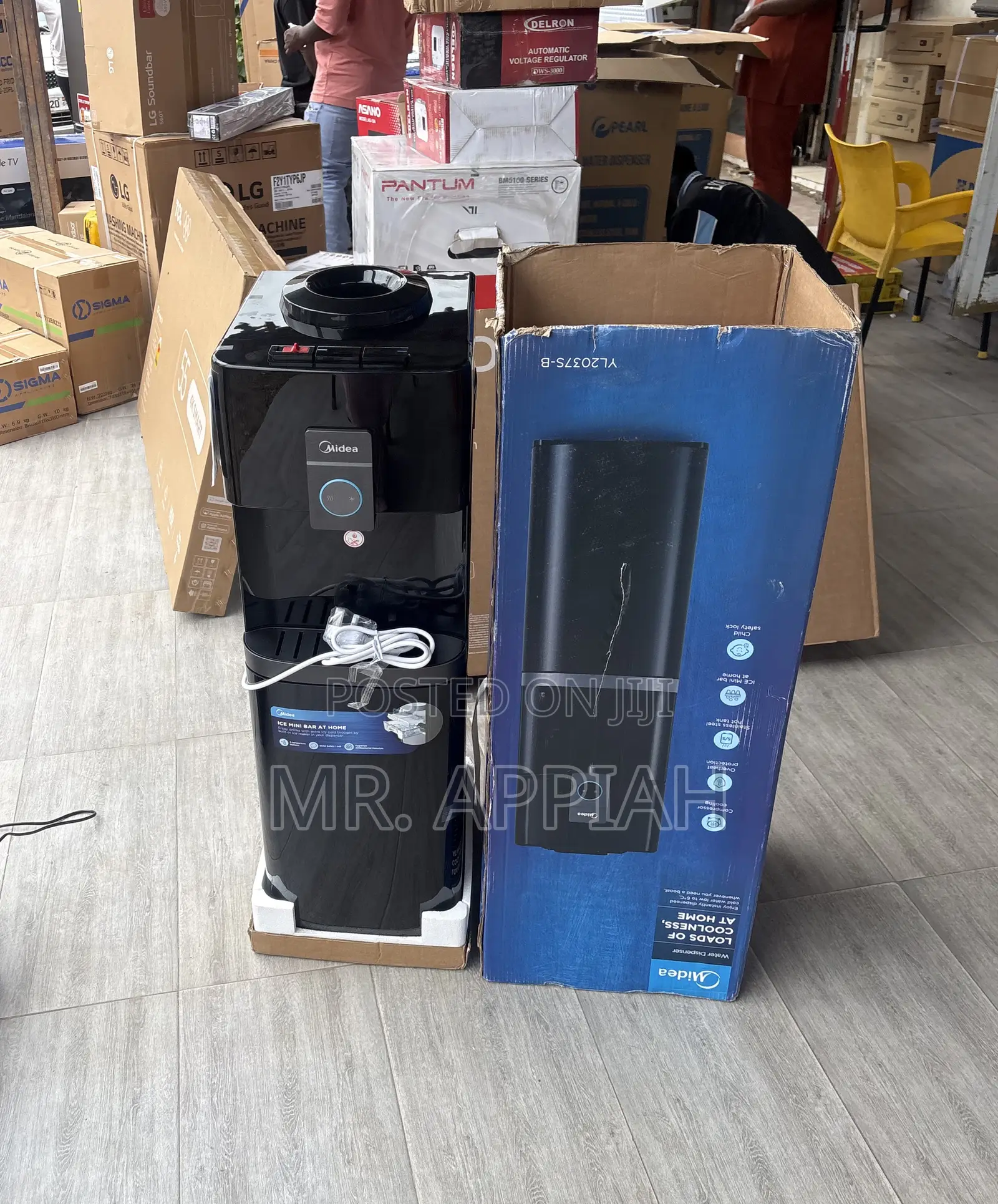 Classic Midea YL 2037s-B Water Dispenser(16Liters) Black 