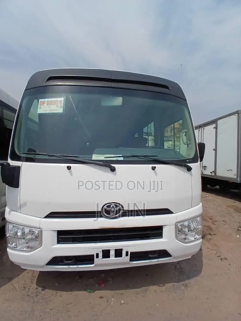 Toyota Coaster 2018 White
