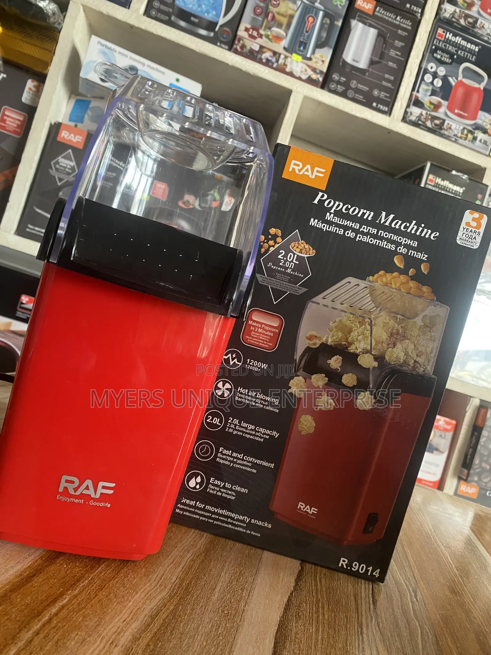 Hot Air Popcorn Maker
