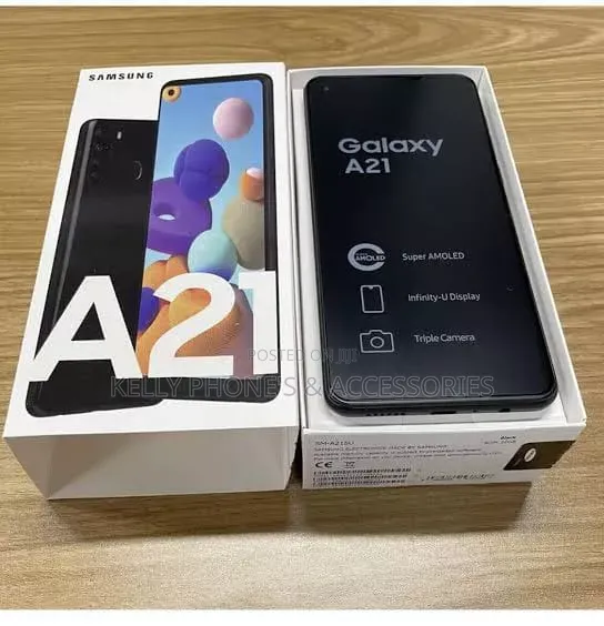 New Samsung Galaxy A21s 128 GB Black