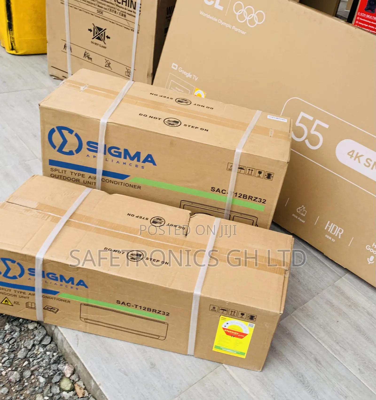 Massive White Sigma 2.5 HP (Horsepower) Air Conditioners