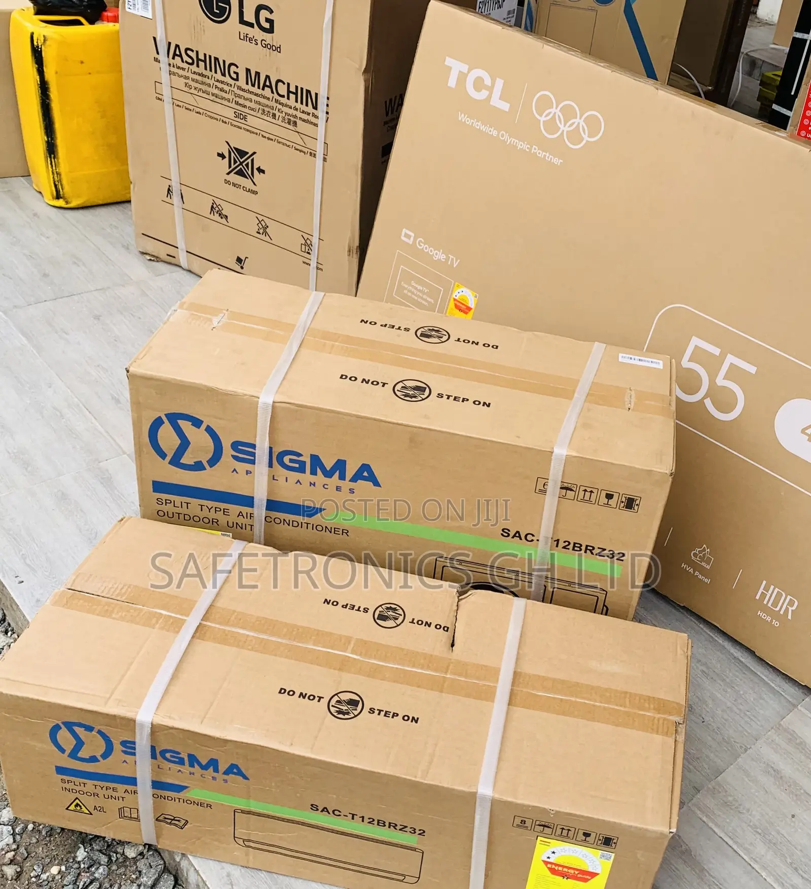 Massive White Sigma 2.5 HP (Horsepower) Air Conditioners