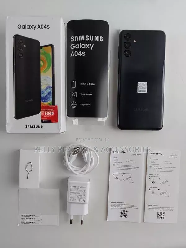 New Samsung Galaxy A04s 128 GB Black