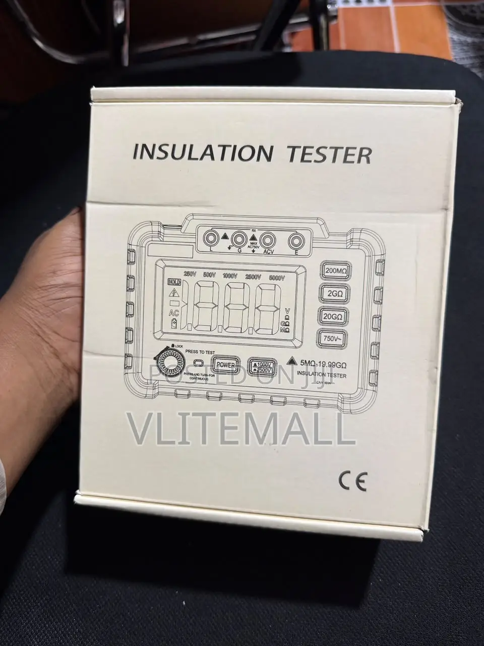 VICI VC60B+, a Digital Insulation Resistance Tester