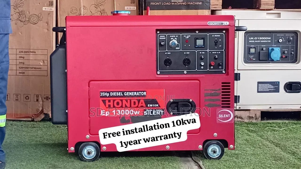 Honda 10kVA Diesel Generator – Low Fuel Consumption 10kVA