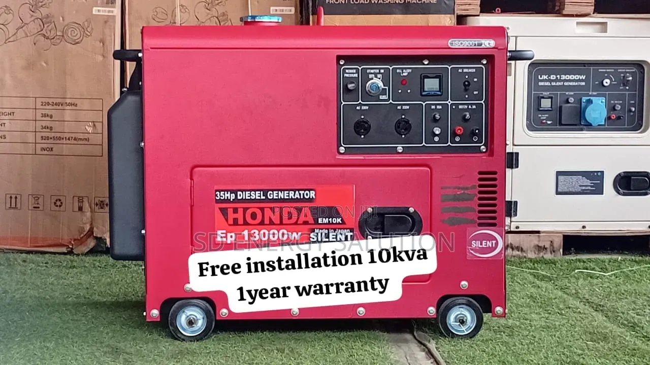 Honda 10kVA Diesel Generator – Low Fuel Consumption 10kVA