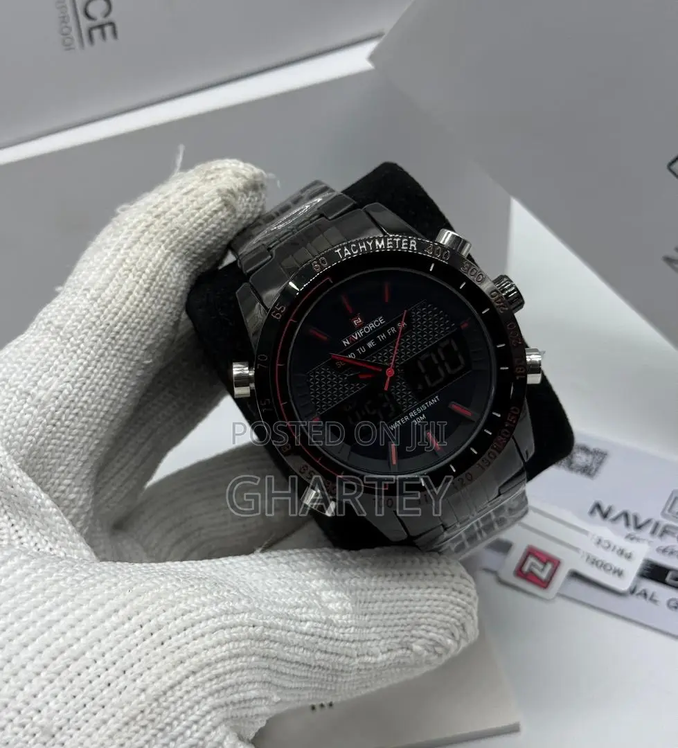 Naviforce Premium Dual Display Watch – Bold, Stylish