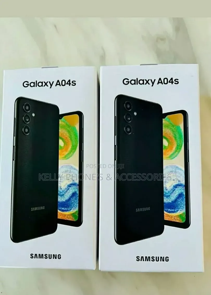 New Samsung Galaxy A04s 128 GB Black